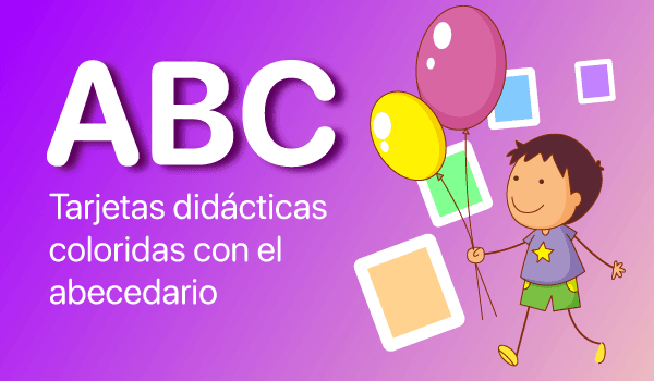 ABC Colorido Card